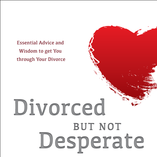 book or magazine cover for Divorced But Not Desperate Design por lizzrossi