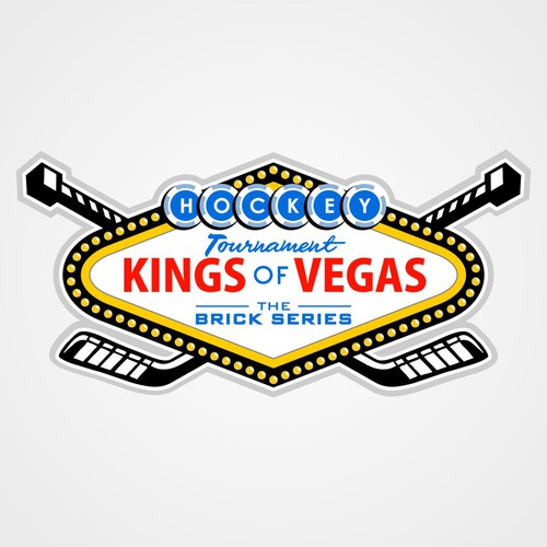 Kings of Vegas (hockey tournament) Logo design contest