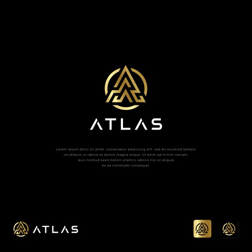 Abstract logo for crypto project Design by JudynGraff