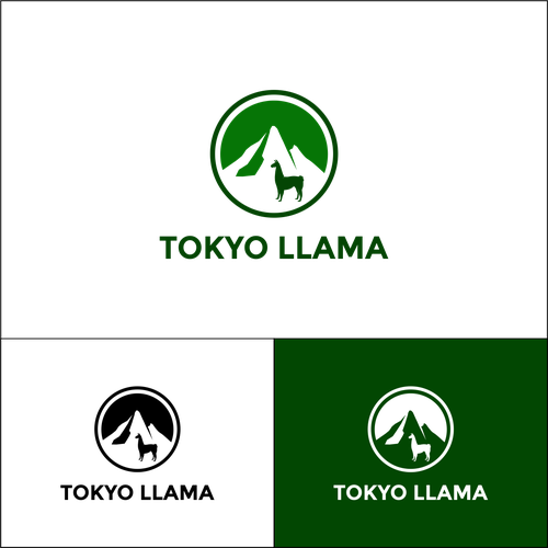 Outdoor brand logo for popular YouTube channel, Tokyo Llama Diseño de DoeL99