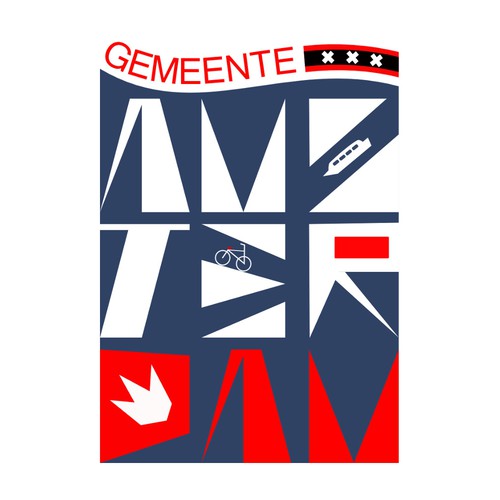 Community Contest: create a new logo for the City of Amsterdam Réalisé par AgataPa