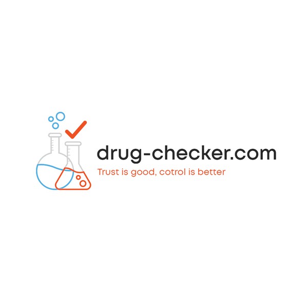 Design realizzato da hbn426 intitolato "drug-checker.com"