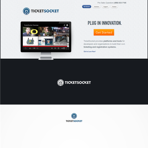 Kickass design for TicketSocket Design by "KakGio"