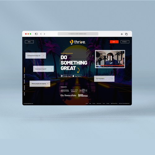 Forbes-listed company needs website for Gen-Z users Design by Creative_Ahmed