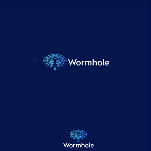 Wormhole Protocol Logo Design Design by Eduard.M