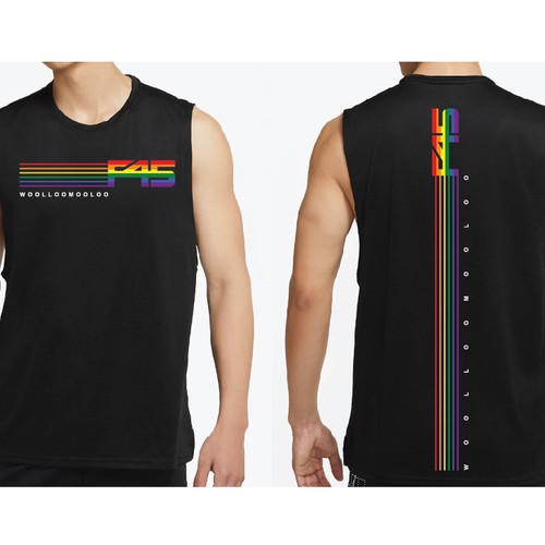 F45 Pride Shirt-ontwerp door y yun