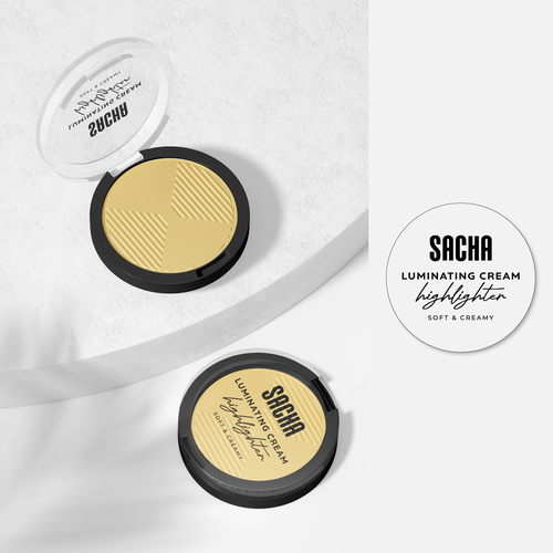 Sacha Luminating Cream Highlighter Design by Pâmela Sansão ꕥ