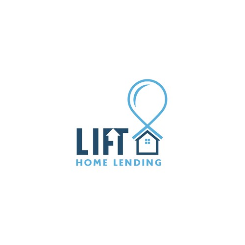 Lift Home Lending Logo Design by freecycle
