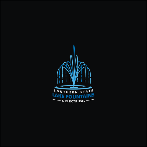 Floating Lake Fountain company needs an eye catching logo! Design by BLQis