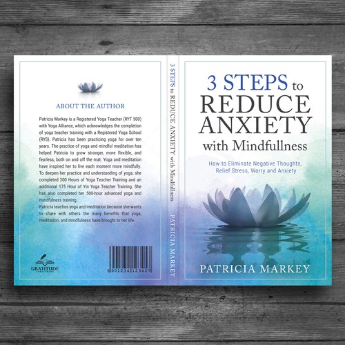 Book Cover for a Mindfulness Book Design by Saminka