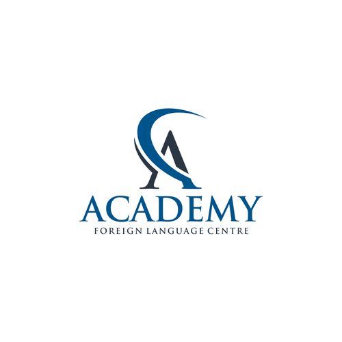 Logo for ACADEMY Foreign Language School | Logo design contest