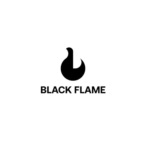 Cool, masculine Logo for company name „Black Flame” Design by Jose18