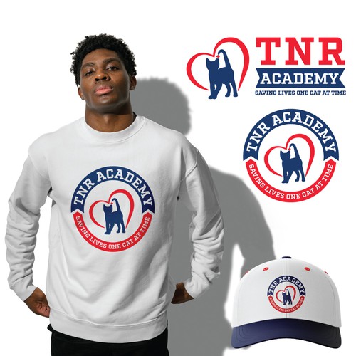 Calling all cat lovers! Design an online TNR (Trap-Neuter-Return) Academy logo and save cats! Design by THE DESIGNSTER