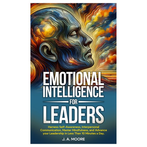 Need an Emotional Intelligence for leaders book cover. Design by Frank Shaw