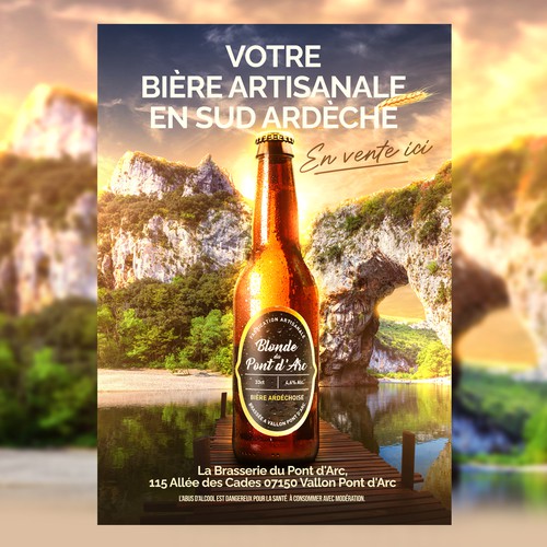 Poster for craft beer Design by umbertino