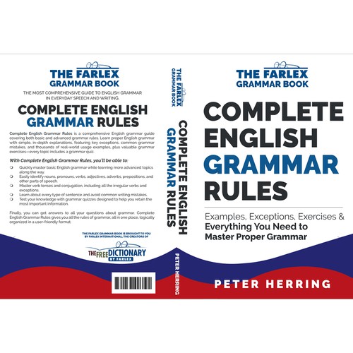 Design a cover for a modern english grammar guide |concursos de Portada |  99designs