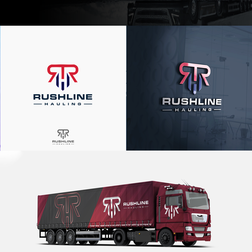 Trucking Company Logo Design por -Spartacus-