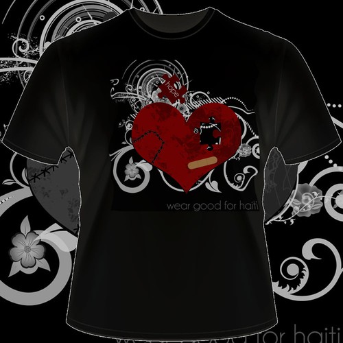 Wear Good for Haiti Tshirt Contest: 4x $300 & Yudu Screenprinter Design by DolceVita