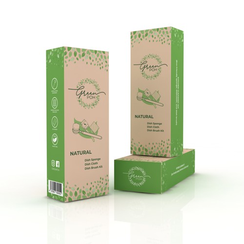 Package designer needed for a minimal, modern, fun, package for natural cleaning supplies Design by buds78