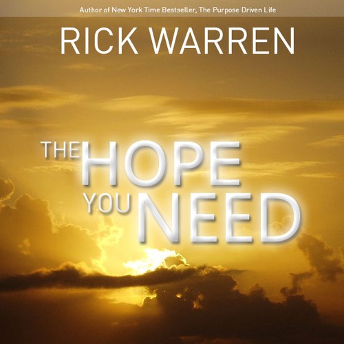 Design Rick Warren's New Book Cover Design von DamianAllison