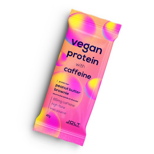 Design a modern, catchy package for a healthy premium energy bar Design by ░md