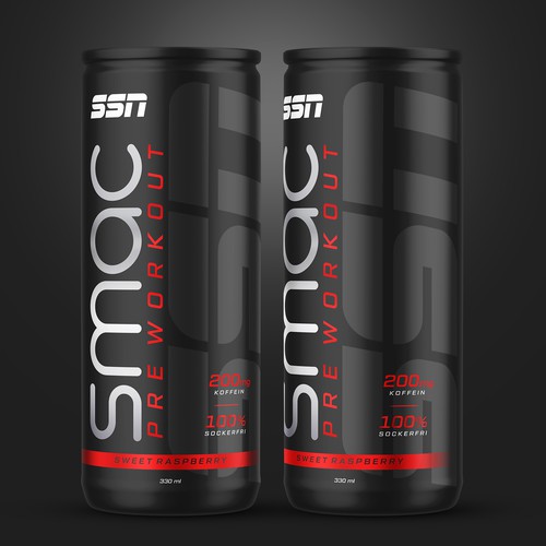 Label for a Pre Workout can Design von Stefan Tomic