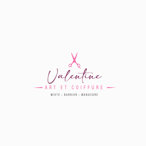 Créez un logo pour un salon de coiffure mixte haut de gamme Design by Castrum