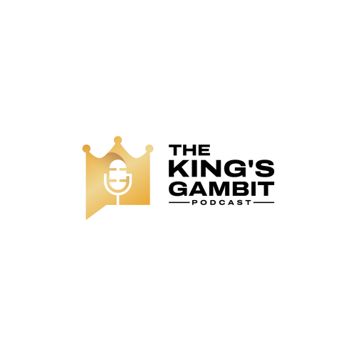Design the Logo for our new Podcast (The King's Gambit) Diseño de Jordi Budiyono