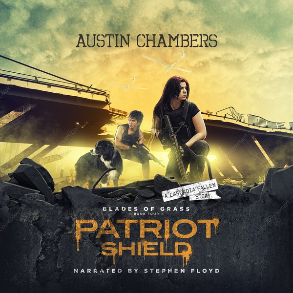 Post Apocalyptic book cover design