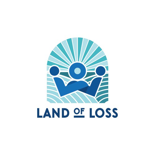 Land Of Loss Grief Circle for Farthers  logo Design by Pitrajaya