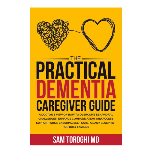 Design Creative Book Cover for Dementia Caregiver Guide Design by anisha umělec