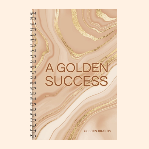 Inspirational Notebook Design for Networking Events for Business Owners Design by Re_d'sign
