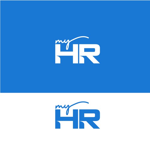 Create an awesome logo for myHR, the #1 HR Software in Luxembourg ! Design by M.I.Thomson