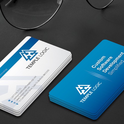 Business Card For Software Company Business Card Contest 99designs