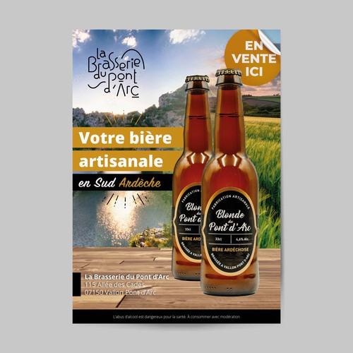 Poster for craft beer Design by Waljak | Studio