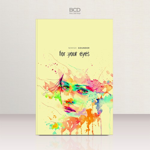 for your eyes- poetry and journal book cover Design by BCD∞