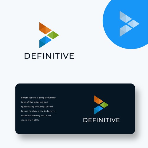New Company Logo for Definitive Design by WIWIN'5