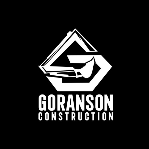 New company logo for booming excavation company. Design by Sri Studio™