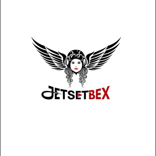 Persona Logo for Female Pilot Influencer Design by OPIEQ Al-bantanie