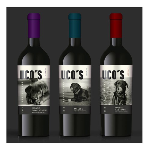 Create a modern wine label for Uco's Playground (Mendoza, Argentina) Design por The Kings Jewels