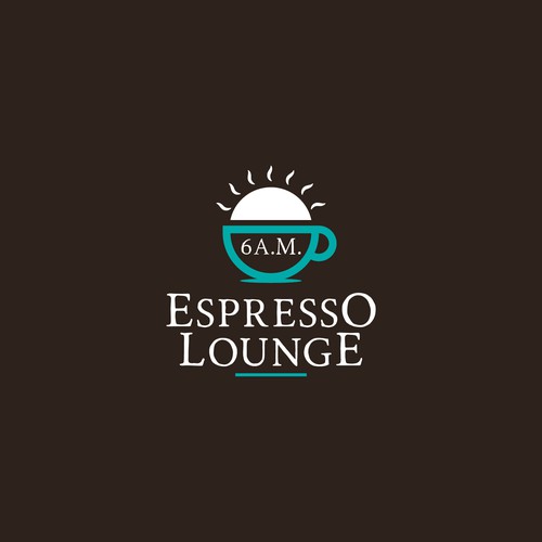 Design an enticing logo for 6 A.M. Espresso Lounge Design by Javier.vallecillo