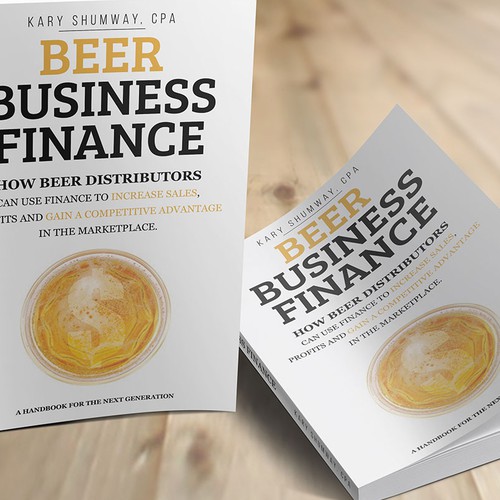 Design an award-winning book cover for the beer business Design by Ciusan