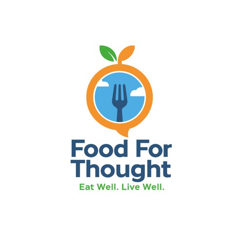 Fresh, Playful Island-Inspired Logo for Food For Thought – Organic Café & Market in the Florida Keys Design by marianaa