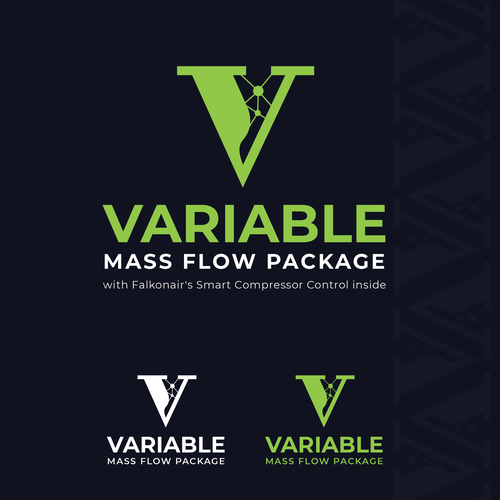 Falkonair Variable Mass Flow product logo design Réalisé par surafel_kindu