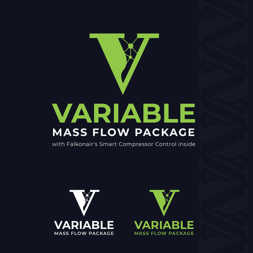 Falkonair Variable Mass Flow product logo design デザイン by surafel_kindu