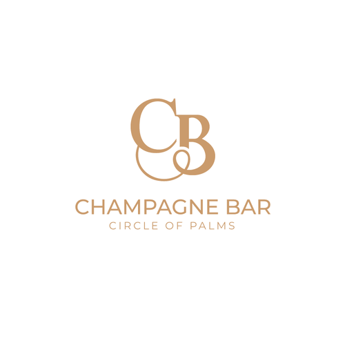 Luxury and modern Champagne Bar logo Design by Alexandar_90