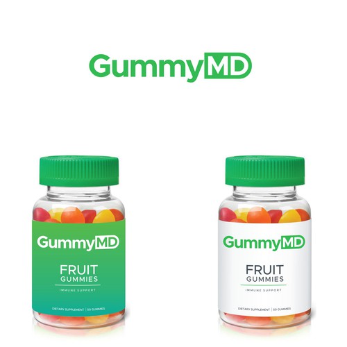 Brand identity for gummy supplement brand Diseño de salsa DAS