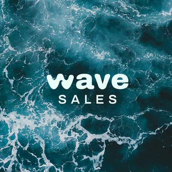 Wave Sales - Minimalist Tech Identity