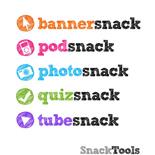 Logo Re Design For Snacktools Com A Suite Of Web 2 0 Apps Logo