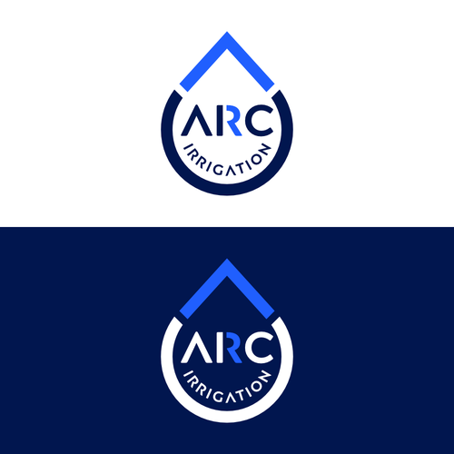 Logo Design for "Arc Irrigation" - Rebranding of company Design by Hecko